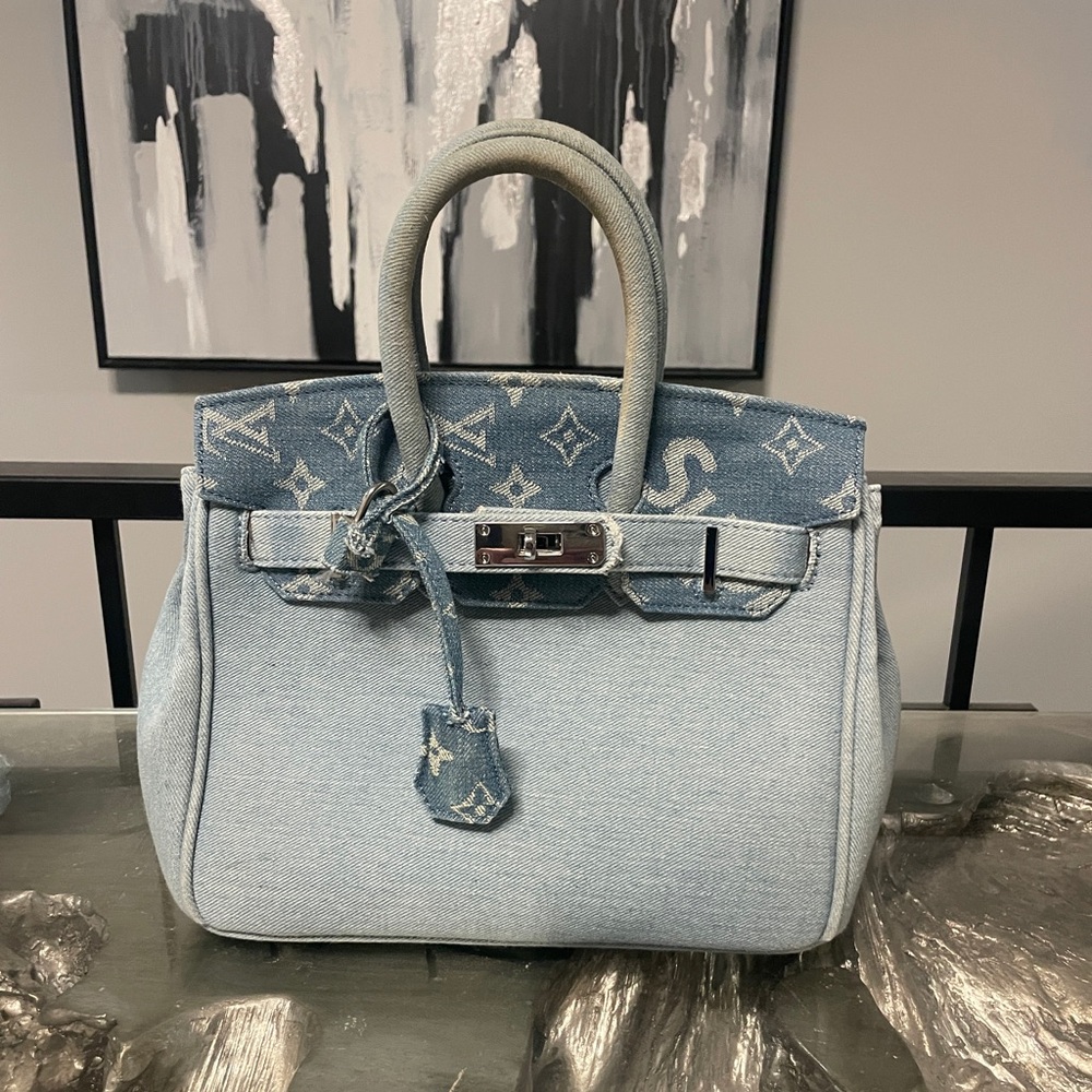 Denim Birkin Bag
